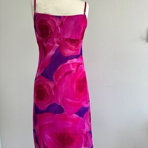 Vintage Floral Mini Dress